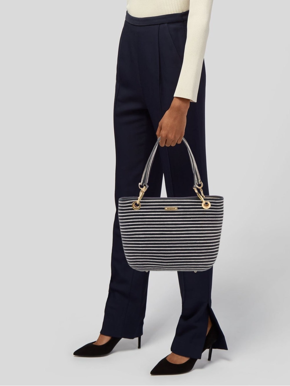 NWOT Eric Javits Straw Shoulder / Bucket  Bag